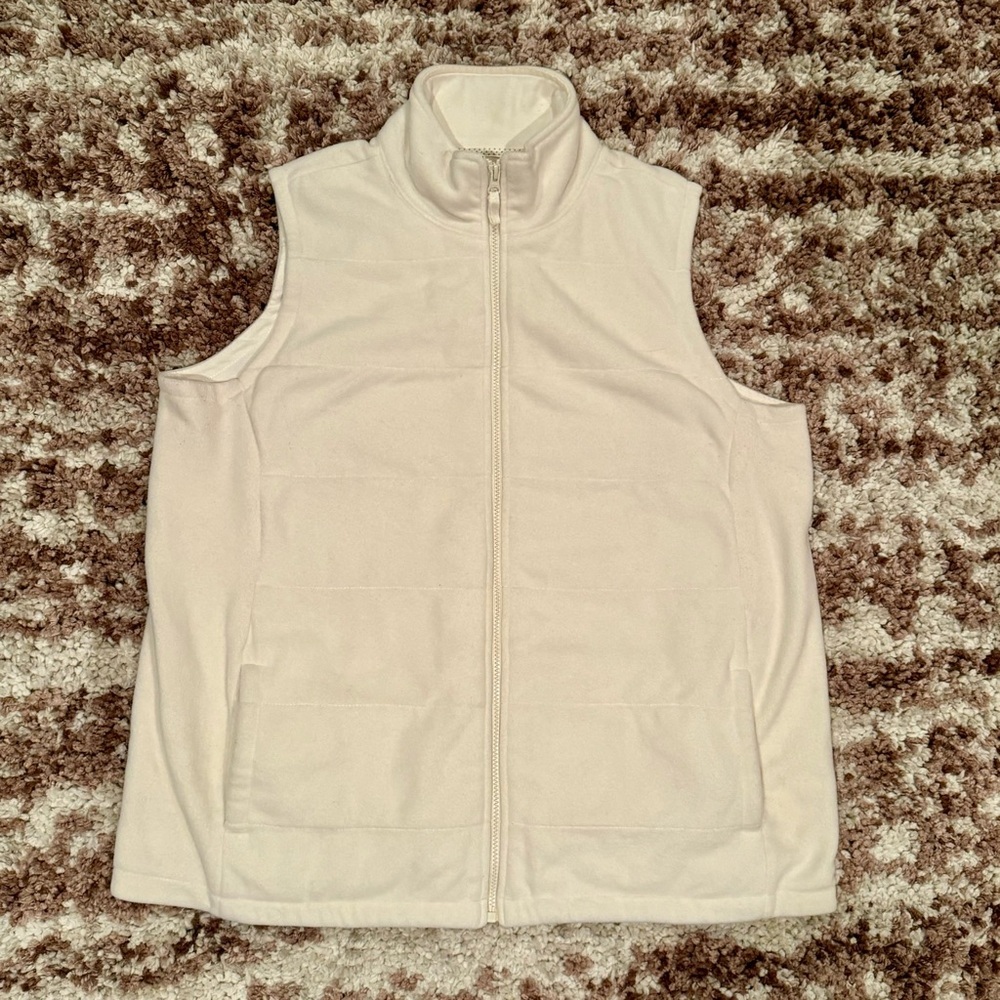 Women’s Lands End Fleece Vest- 2XL